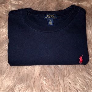 Cotton jersey crew neck tee